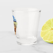 Kapitaal NP (pijlpunt) Shot Glas (Rechts)