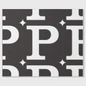 Kapitaal P-pakpapier Cadeaupapier (Vlak)