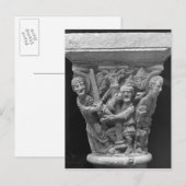 Kapitaal van een kolom briefkaart (Voorkant / Achterkant)