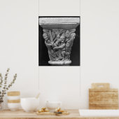 Kapitaal van een kolom poster (Keuken)