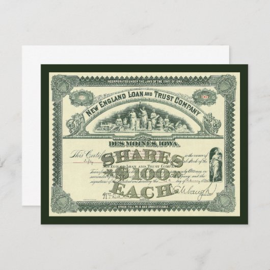  kapitaalcertificaat Business Finance (Voorkant / Achterkant)