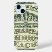  kapitaalcertificaat Business Finance Case-Mate iPhone Case (Achterkant)