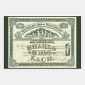  kapitaalcertificaat Business Finance Inpakpapier Vel (Voorkant 3)