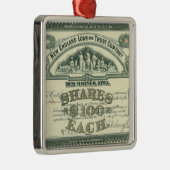  kapitaalcertificaat Business Finance Metalen Ornament (Rechts)