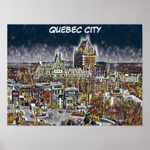 KAPITAALCOMIC-POP VAN QUEBEC POSTER