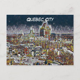 KAPITAALSTAD CANADA COMIC POP ART BRIEFKAART