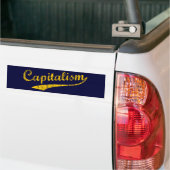 kapitalisme bumpersticker (Op Truck)