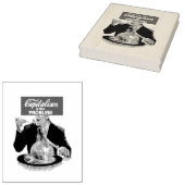 Kapitalisme is het probleem rubberstempel (Gestempeld)