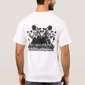 Kapitalisme is vrijheid (F.A. Hayek, Milton Friedm T-shirt (Achterkant)