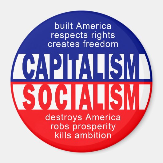 Kapitalisme magneet (Voorkant)