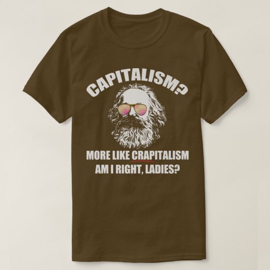 kapitalisme meer als rapitalisme rechter dames Kar T-shirt (Design voorkant)