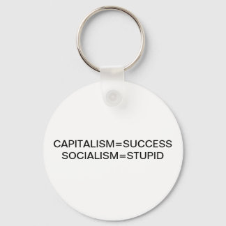 KAPITALISME=SUCCES SOCIALISME=STOM SLEUTELHANGER