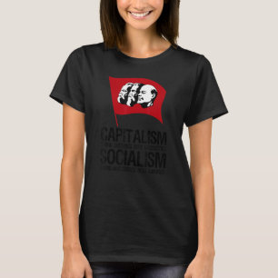 kapitalisme tegen communistisch Pet T-shirt