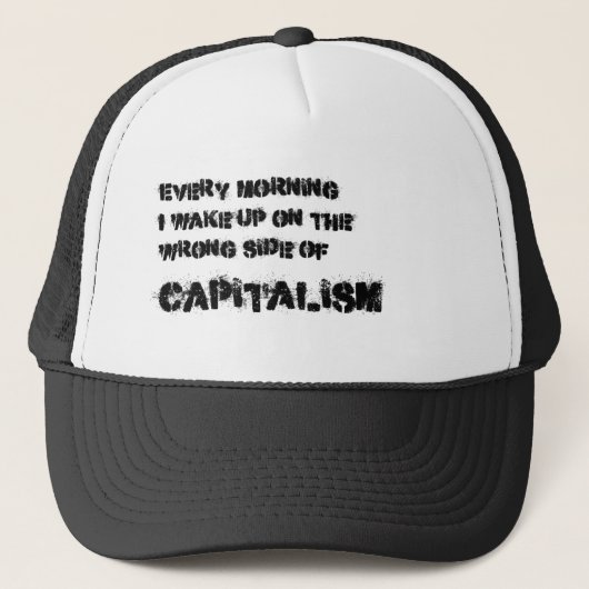 kapitalisme trucker pet (Voorkant)