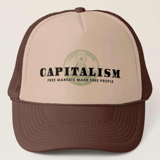 kapitalisme trucker pet (Voorkant)