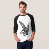 kapitalisme versus socialisme t-shirt (Voorkant volledig)