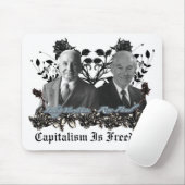 kapitalisme/vrijheid (ron paul, mises) Muismat (Met muis)