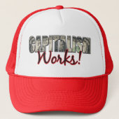 Kapitalisme-Works Trucker Pet (Voorkant)