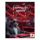 Kapitalist: Markt Crash Comedy - Poster Finance (Voorkant)