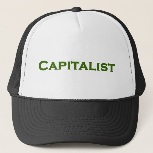 KAPITALIST-Petten Trucker Pet (Voorkant)