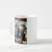 Kapitalistisch ecologisme: omdat milieuvriendelijk koffiemok (Voorkant links)