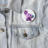 Kapitein 1 van het Faerieland Team Ronde Button 5,7 Cm (In situ)