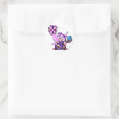 Kapitein 1 van het Faerieland Team Ronde Sticker (Tas)