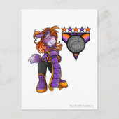 Kapitein 1 van het Kreludor Team Briefkaart (Voorkant)