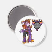 Kapitein 1 van het Kreludor Team Magneet (Voorkant / Achterkant)