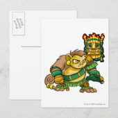 Kapitein 1 van het Mystery Island Team Briefkaart (Voorkant / Achterkant)