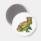 Kapitein 1 van het Mystery Island Team Magneet (Voorkant / Achterkant)