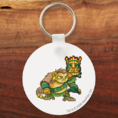 Kapitein 1 van het Mystery Island Team Sleutelhanger (Voorkant)