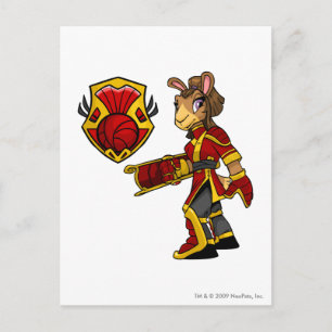 Kapitein 1 van het Shenkuu-team Briefkaart