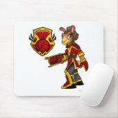 Kapitein 1 van het Shenkuu-team Muismat (Met muis)