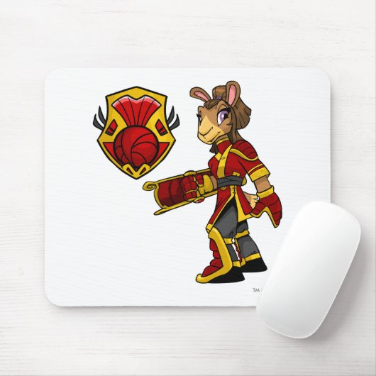 Kapitein 1 van het Shenkuu-team Muismat (Met muis)