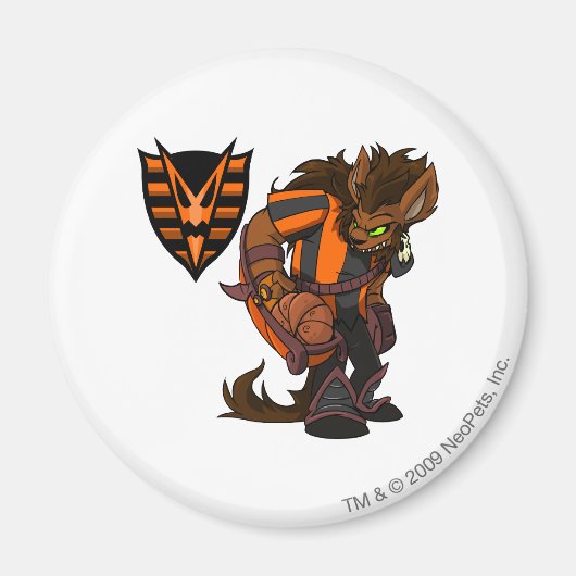 Kapitein 1 van het team voor gevlekte Bossen Magneet (Voorkant)