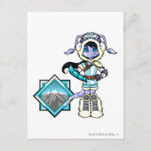 Kapitein 1 van het Terror Mountatin Team Briefkaart (Voorkant)