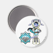 Kapitein 1 van het Terror Mountatin Team Magneet (Voorkant / Achterkant)