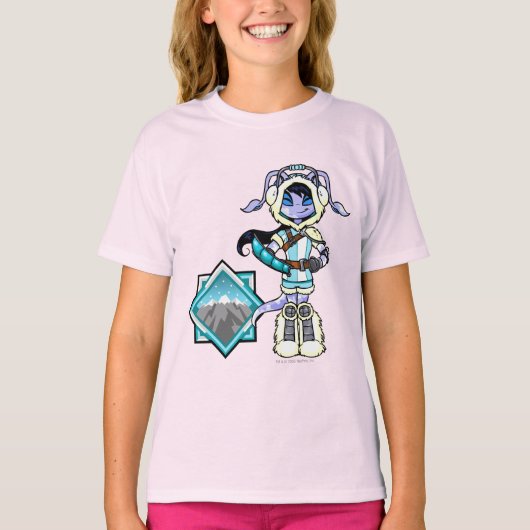 Kapitein 1 van het Terror Mountatin Team T-shirt (Voorkant)