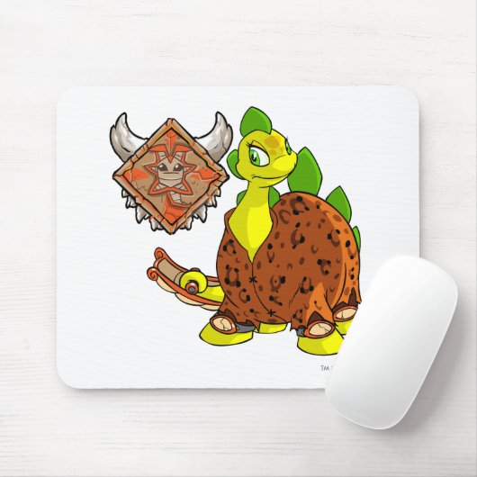 Kapitein 1 van het Tyrannia-team Muismat (Met muis)