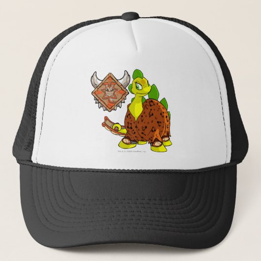 Kapitein 1 van het Tyrannia-team Trucker Pet (Voorkant)