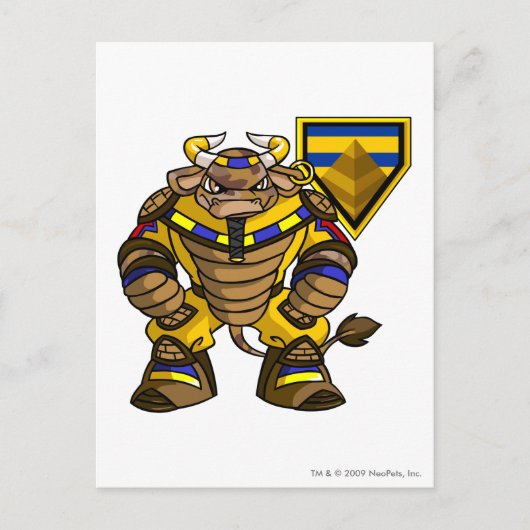 Kapitein 1 verloren woestijn briefkaart (Voorkant)