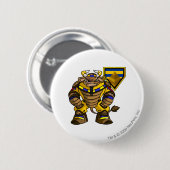 Kapitein 1 verloren woestijn ronde button 5,7 cm (Voorkant /achterkant)