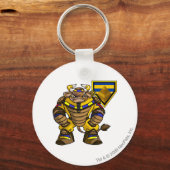 Kapitein 1 verloren woestijn sleutelhanger (Voorkant)