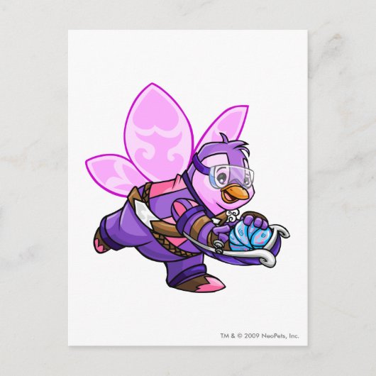 Kapitein 2 van het Faerieland Team Briefkaart (Voorkant)