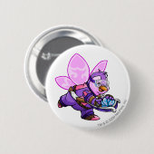 Kapitein 2 van het Faerieland Team Ronde Button 5,7 Cm (Voorkant /achterkant)