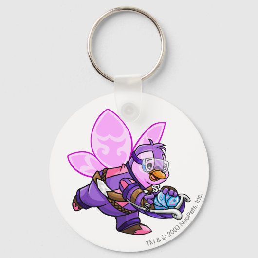 Kapitein 2 van het Faerieland Team Sleutelhanger (Voorkant)