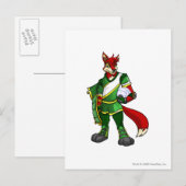 Kapitein 2 van het Helderheidsteam Briefkaart (Voorkant / Achterkant)