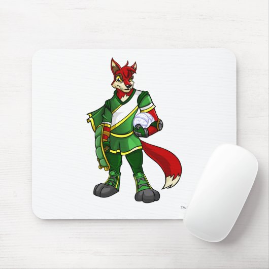 Kapitein 2 van het Helderheidsteam Muismat (Met muis)