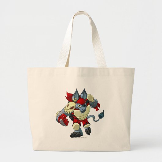 Kapitein 2 van het Krawk Island Team Grote Tote Bag (Voorkant)